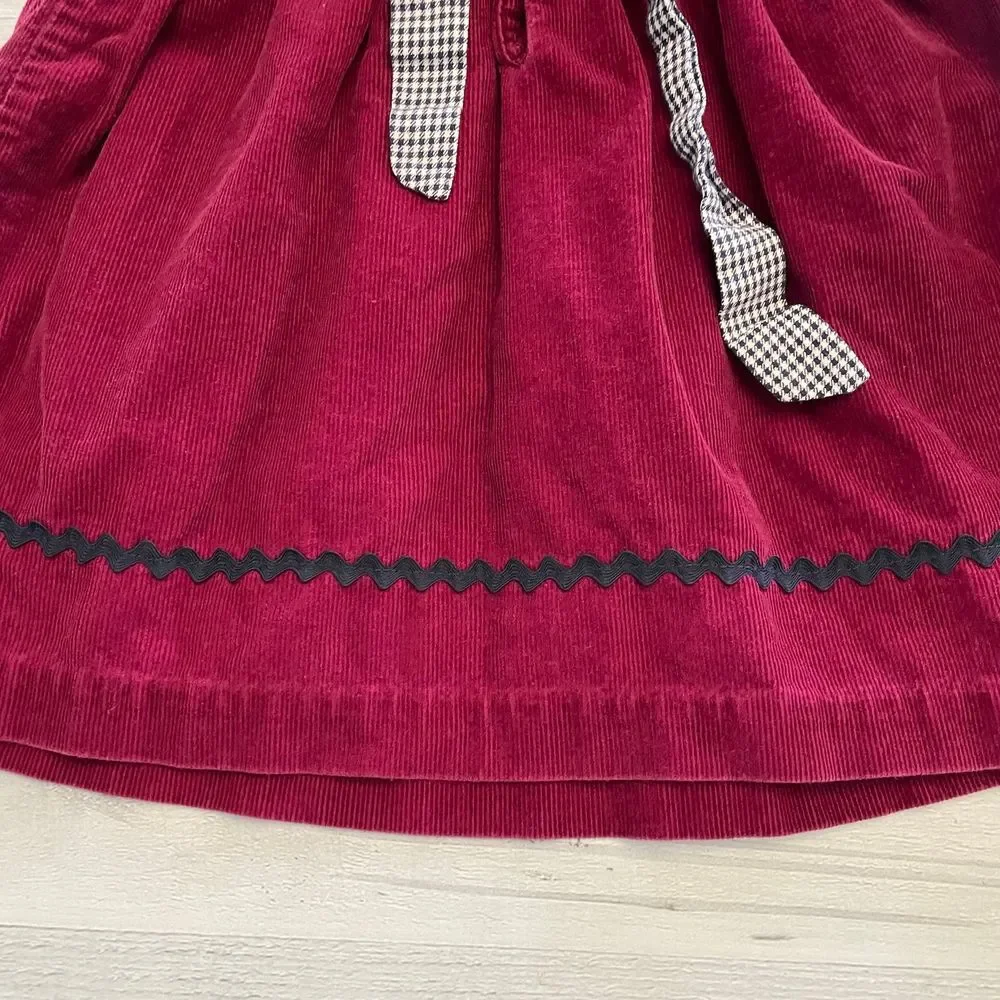 Vintage girls cow dress size‎ 4